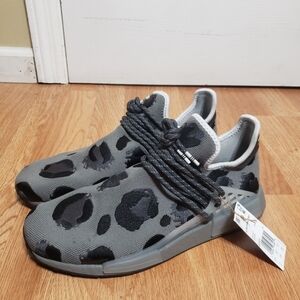 Adidas Pharrell X NMD Human Race 'Animal Print' Grey Size 11 Mens New ID1531